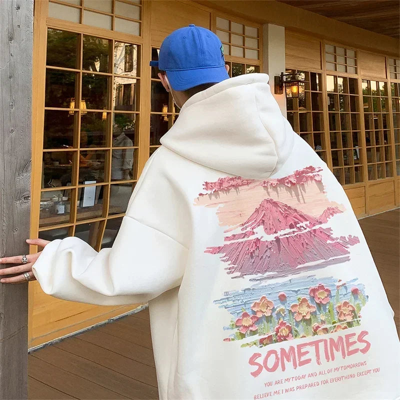 Vintage Good Time Oversized Hoodie