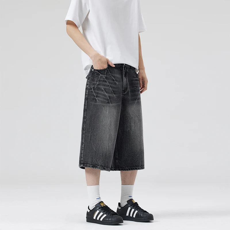 Y2K Baggy Denim Jorts