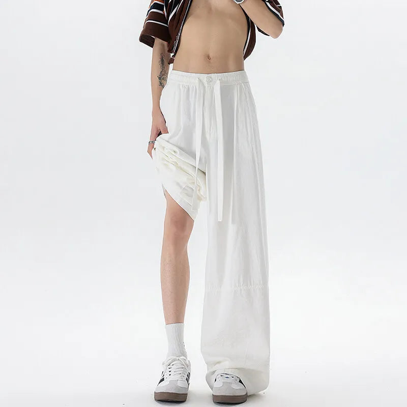 Palazzo Wide Leg Parachute Pants