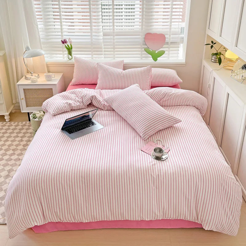 Pink Cozy Bedding Set
