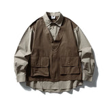 Soft Boy Double-layered Shirt