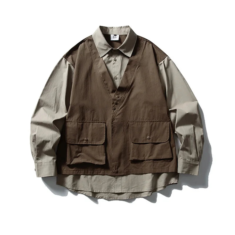 Soft Boy Double-layered Shirt