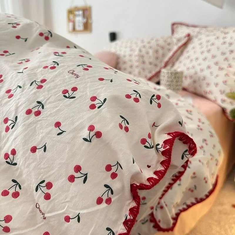 Cherry Soft Bedding Set