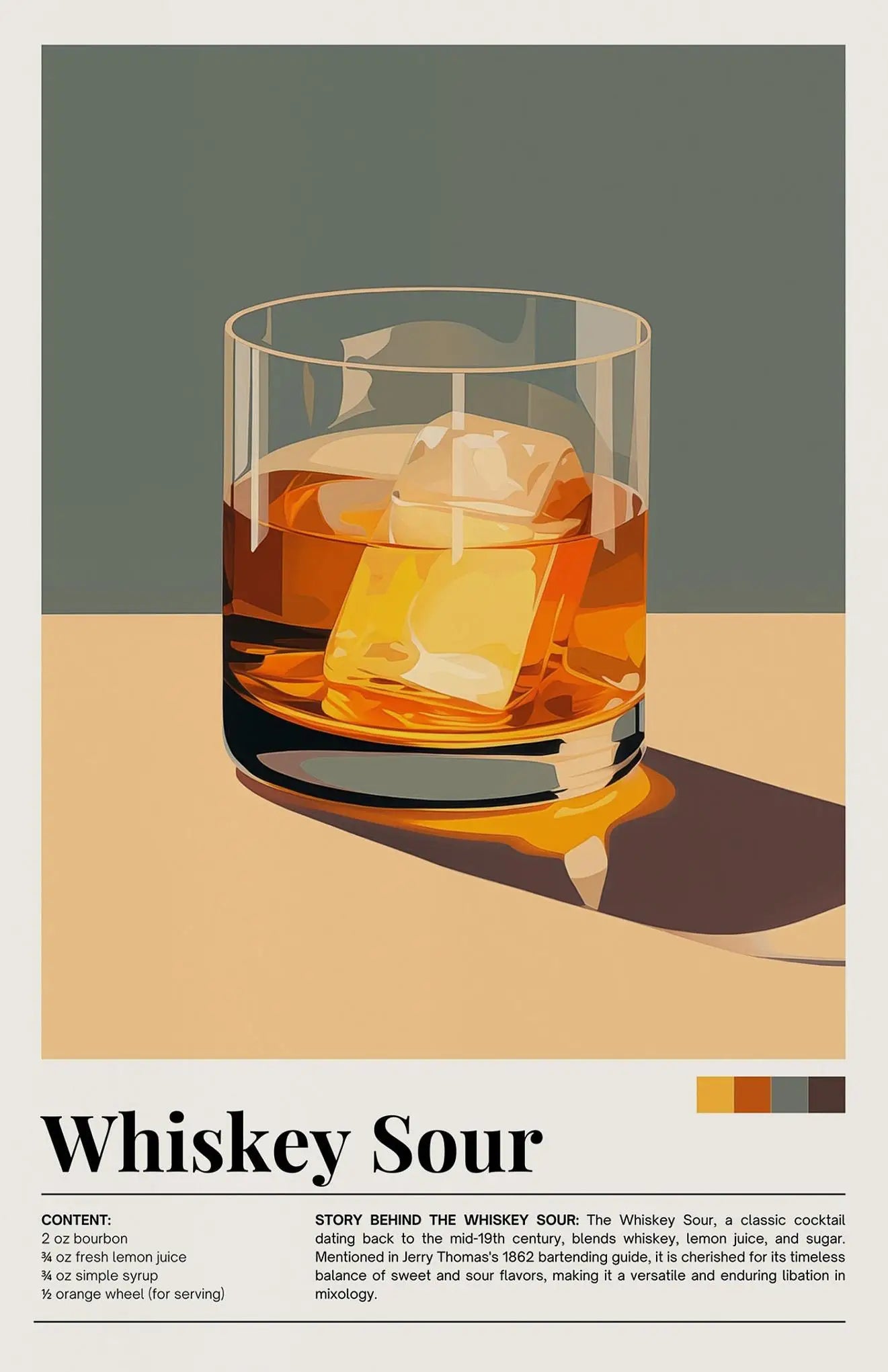 Nostalgic Minimalist Cafe Posters