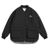 Pockets Vintage Cotton Windbreaker Jacket