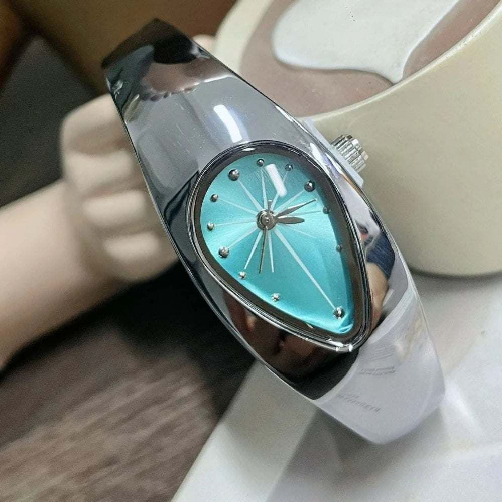 Water Droplets Y2k Quartz Watch