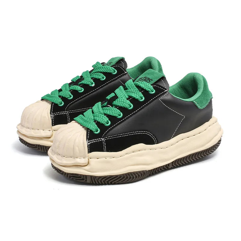 Colorful Retro Punk Skater School Sneakers
