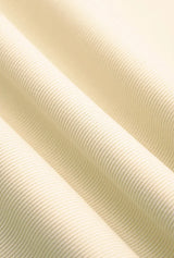 Elastic Waist Drawstring Stripped Straight Leg Pants
