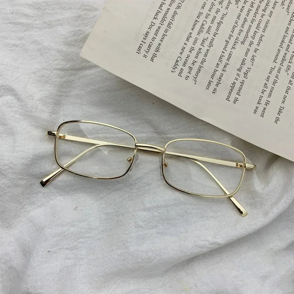 Soft Girl Square Glasses
