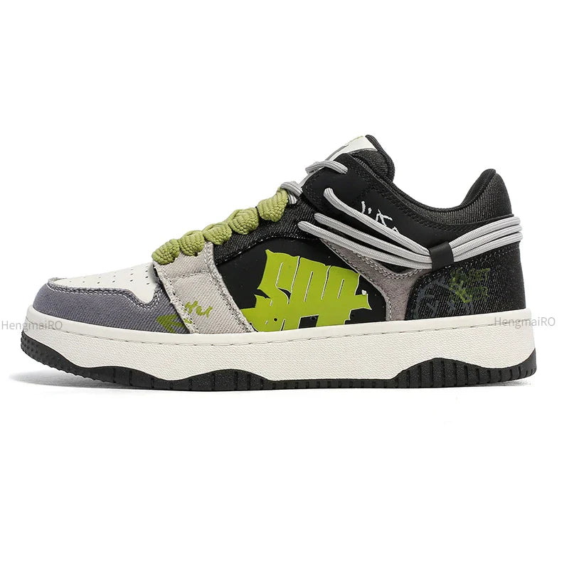 Retro Classic Punk Skater School Sneakers