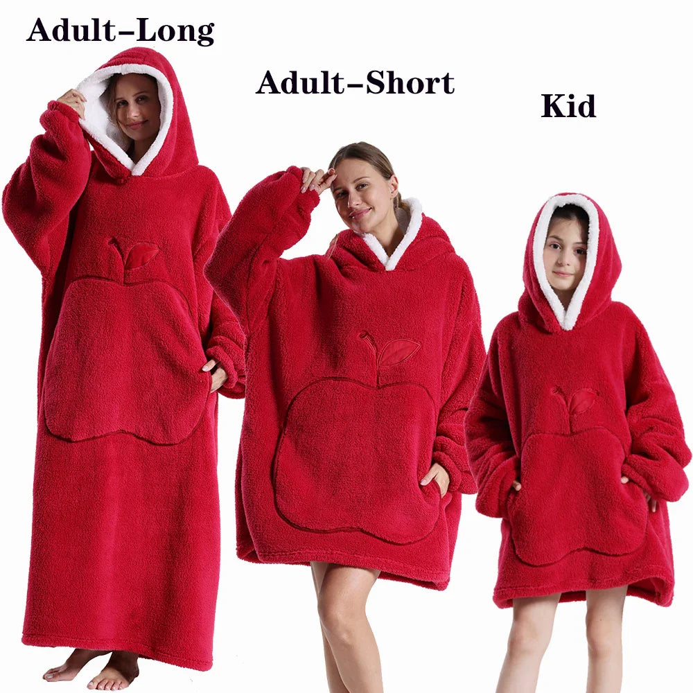 Oversized Blanket Family Matching Hoodie