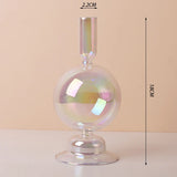 Taper Glass Candlestick Holder