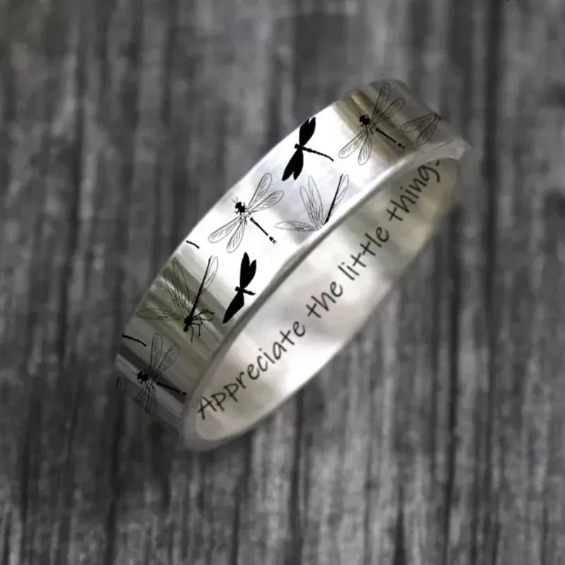 Dragonfly Pattern Ring