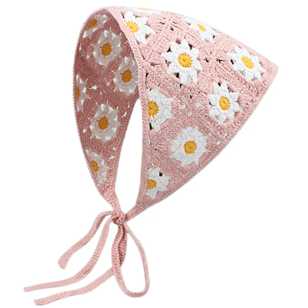 Summer Concert Crochet Head Bandana