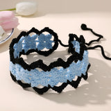 Handmade Knitted Floral Pattern Headbands