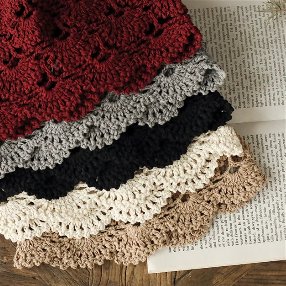 Handmade Knitted Hollow Out Beanie