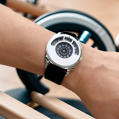 Interesting Design Unisex Quartz Watch