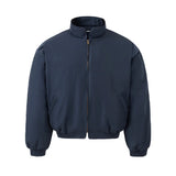Padded Zip-up Windbreaker Jacket