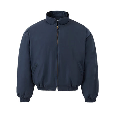Padded Zip-up Windbreaker Jacket