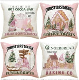 Vintage Christmas Pillow Covers