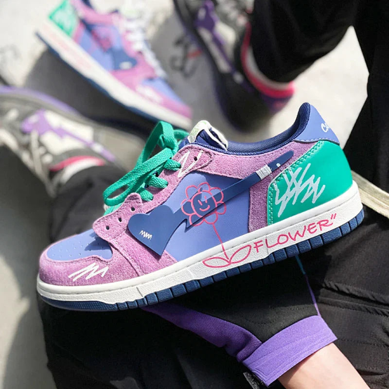 Breathable Hip Hop Punk School Sneakers