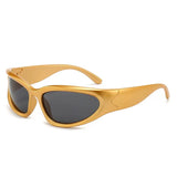 Y2K Square Goggle Sunglasses