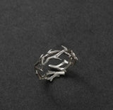 Rose Thorn Stainless Steel Ring
