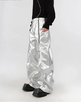 Cyperpunk Shiny Leather Pants