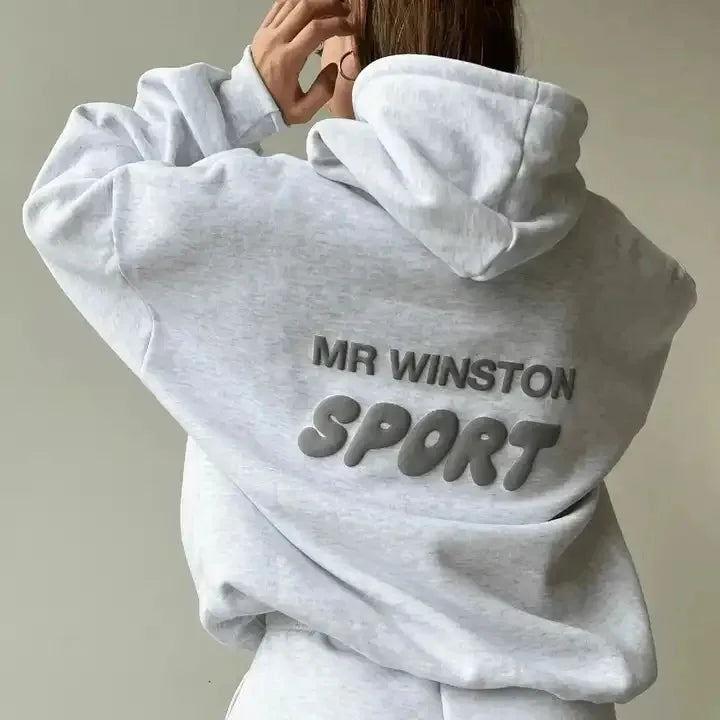 Chamois Leather Oversize Hoodie