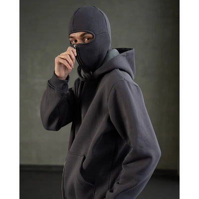 Street Vintage Face Mask Hoodie