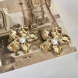 Collares Vintage de Flores de Metal