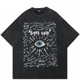Vintage Washed Black Eye Graffiti T-Shirt