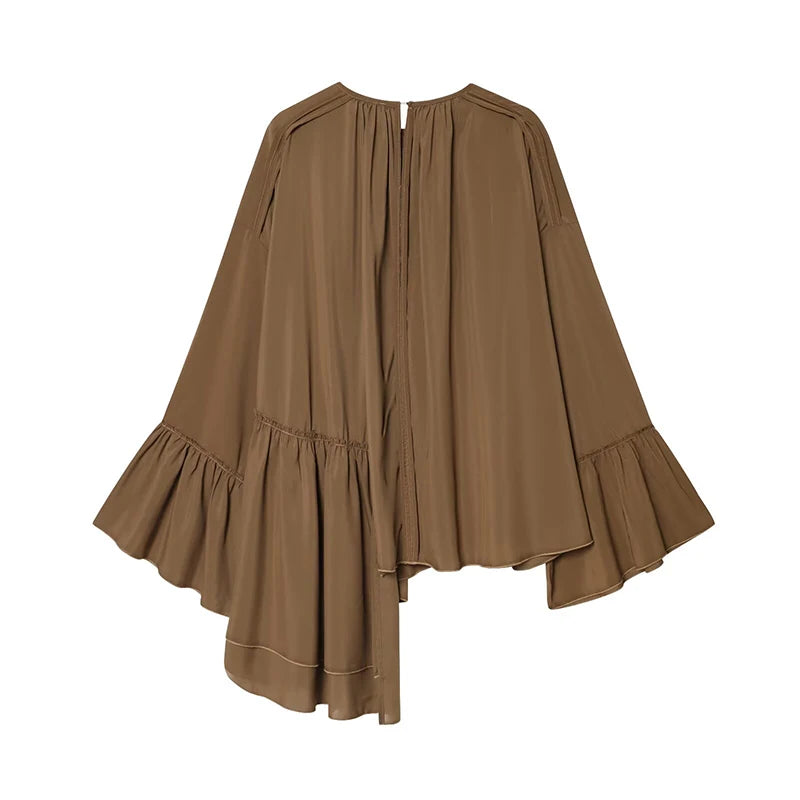 Versatile Loose Butterfly Chiffon Blouse
