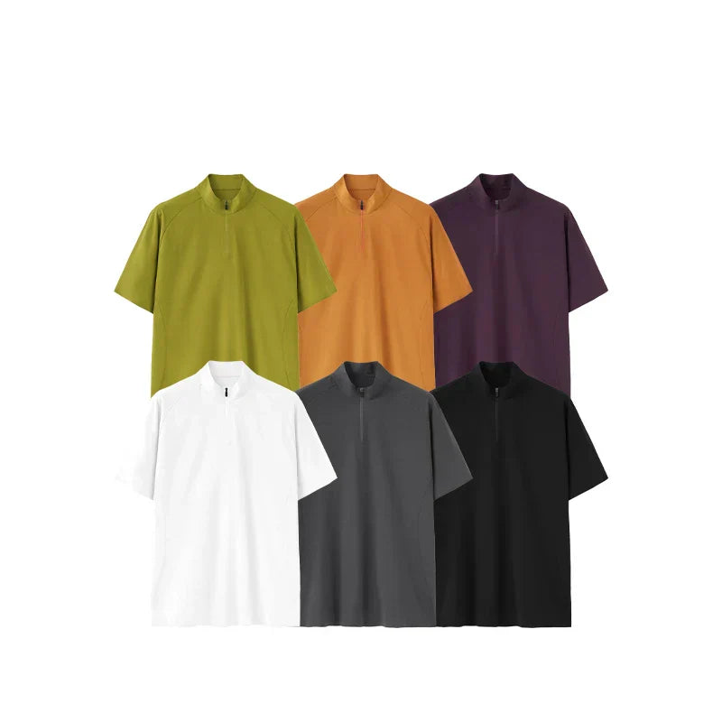 Basic Solid Color With Sun Protection T-Shirt