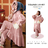 Crescent Moon Hooded Pyjamas