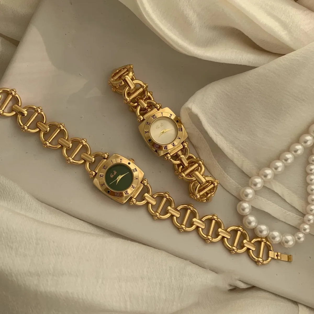 Rectangle Ladies Luxury Vintage Bracelet Watch