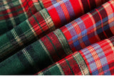 Plaid Oversized Flannel Shirt