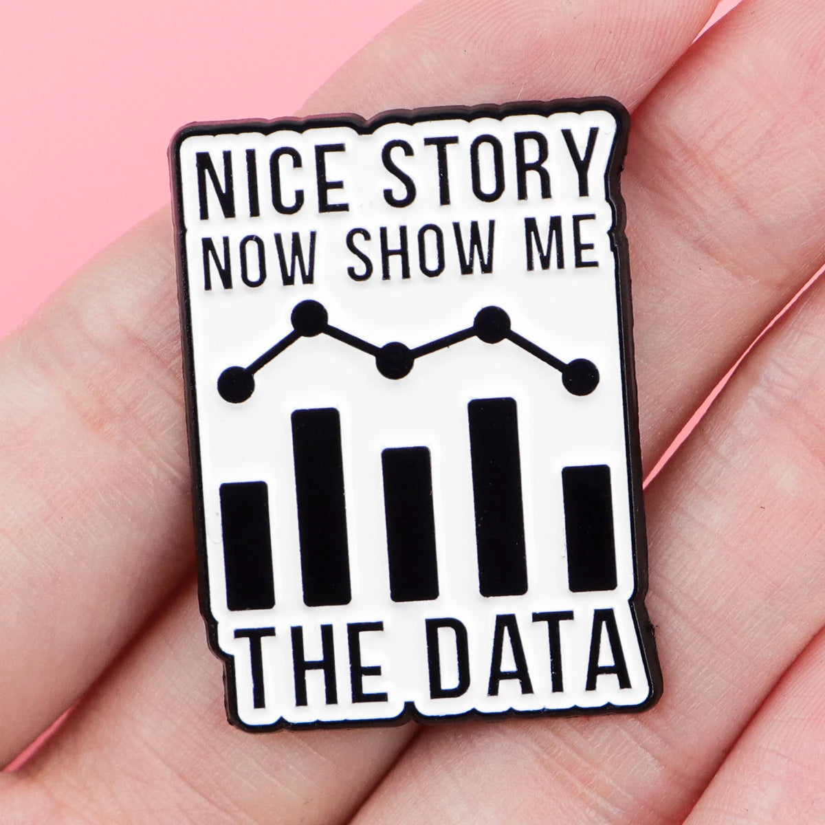 Data Science Enamel Pin