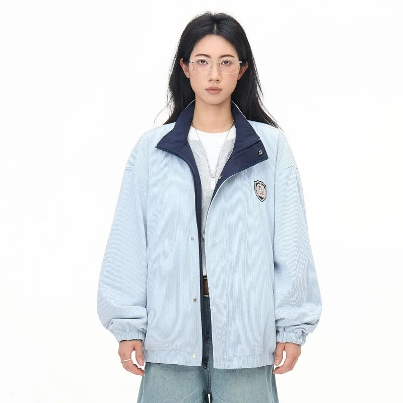 Lazy Reversible Windbreaker Jacket