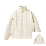 Barbie Core Pink Hearted Puffer Jacket