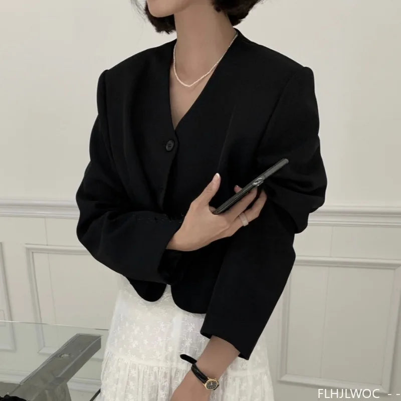 Old Money Short Women Coats