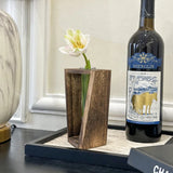 Vintage Wooden Hydroponic Vintage Vase