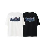 Mountain Graphic Oversized T-Shirt