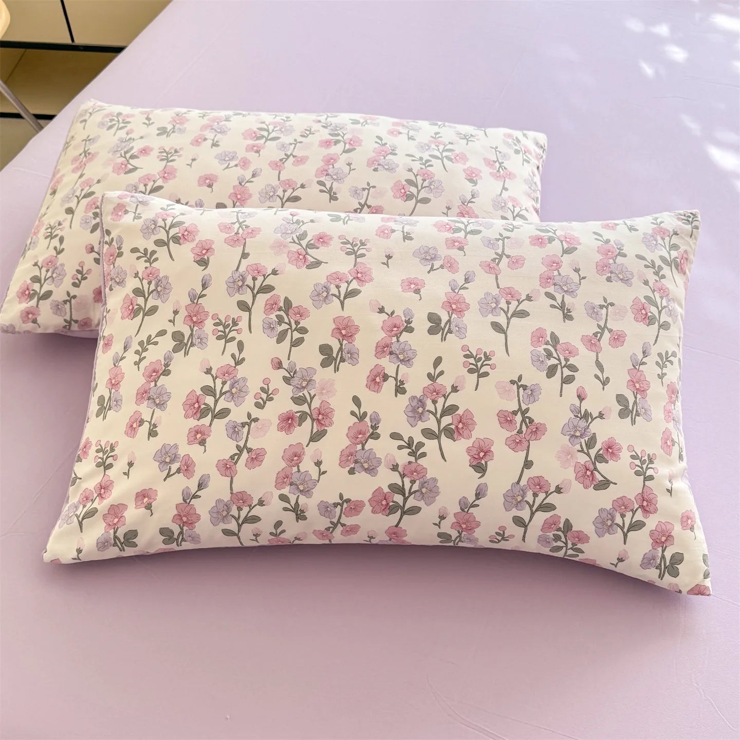 Floral Flower Printed Pillowcase