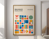 Modernist Geometric Canvas Poster