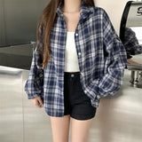 Stylish Black Plaid Flannel Jacket T-Shirt