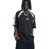 American Sports Splicing T-Shirt