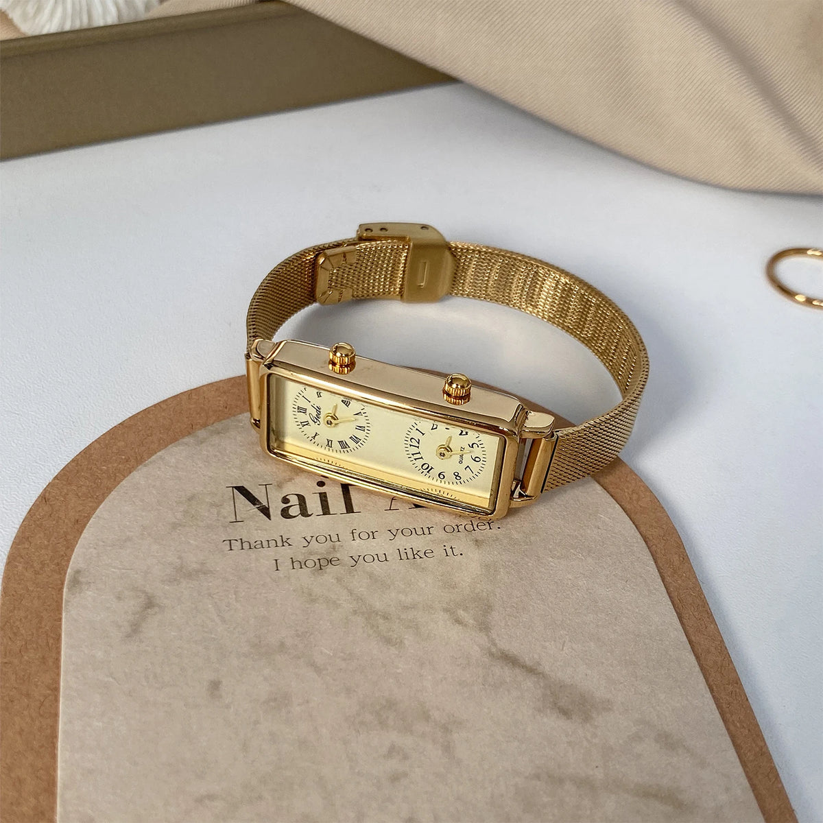 Women's Watches Dual-Movement Timepiece