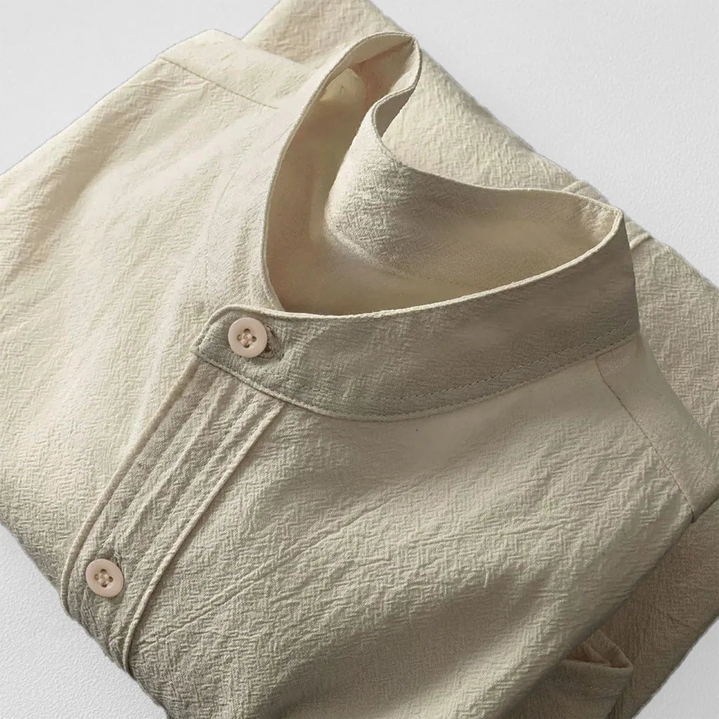 Old Money Cotton Linen T-shirt