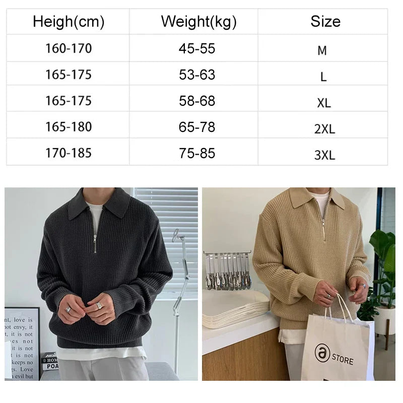 Old Money Korean Style Sweater